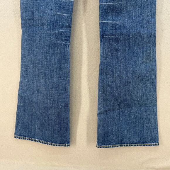 Ralph Lauren Polo Jean Co. Women's 4/27 Blue Stretch Whitney Jean Flare - Picture 5 of 13